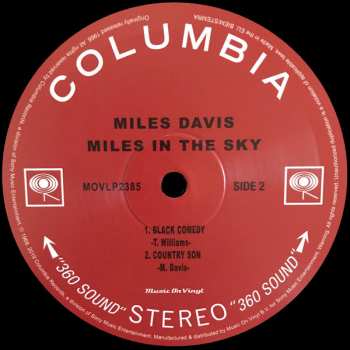 LP Miles Davis: Miles In The Sky