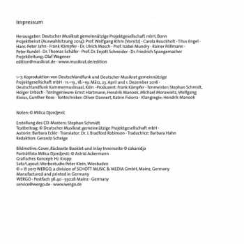 CD Milica Djordjević: Milica Djordjević