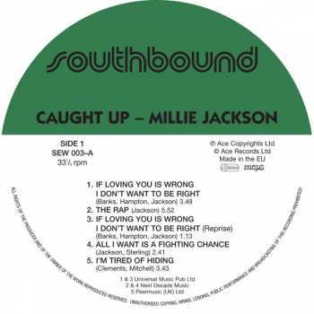 LP Millie Jackson: Caught Up