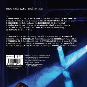 2CD Milo Kráľ Band: Naživo
