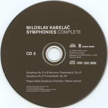 4CD/Caja Prague Radio Symphony Orchestra: Symphonies Complete
