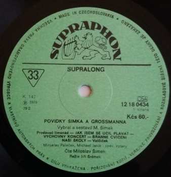 LP Miloslav Šimek: Povídky Šimka A Grossmanna (MODRÝ ŠTÍTEK)