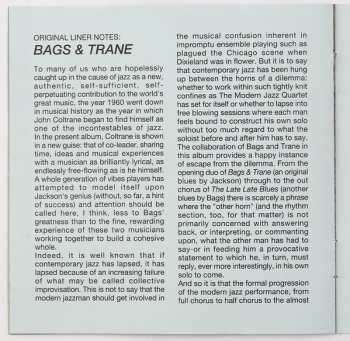 CD John Coltrane: Bags & Trane 