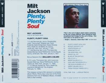 CD Milt Jackson: Plenty, Plenty Soul