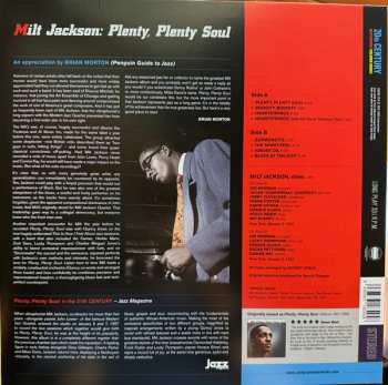 LP Milt Jackson: Plenty, Plenty Soul  CLR