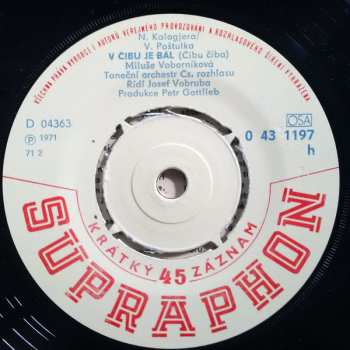 SP Miluše Voborníková: V Čibu Je Bál / Ptačí Styl