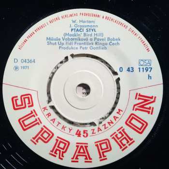 SP Miluše Voborníková: V Čibu Je Bál / Ptačí Styl