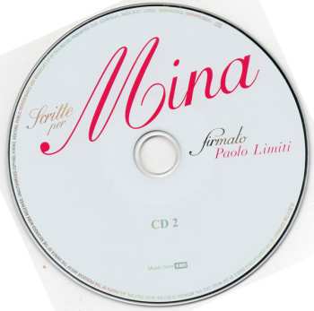 2CD Mina: Scritte Per Mina - Firmato Paolo Limiti