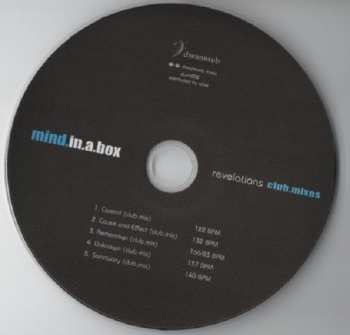CD mind.in.a.box: Revelations Club.Mixes