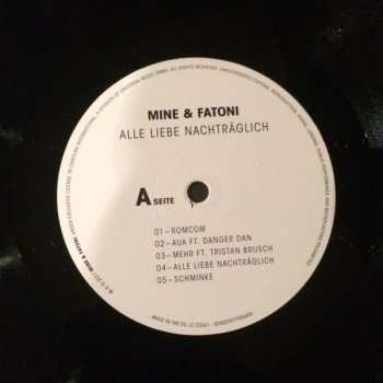 LP Mine: Alle Liebe Nachträglich