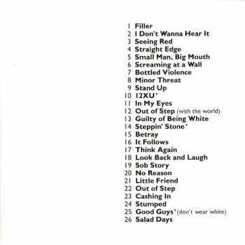 CD Minor Threat: Complete Discography