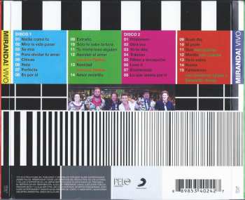 2CD/DVD Miranda!: Vivo