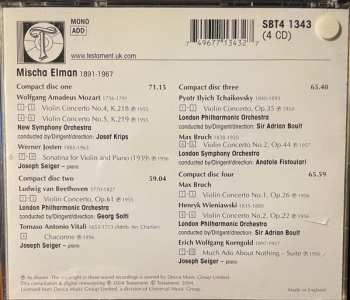 4CD/Caja Ludwig van Beethoven: Violin Concertos: The Complete Decca Recordings, Vol.I 