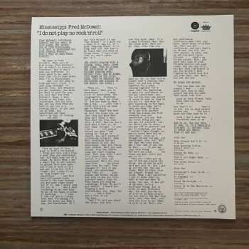 LP Fred McDowell: I Do Not Play No Rock 'N' Roll