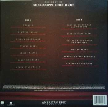 LP Mississippi John Hurt: American Epic: The Best Of Mississippi John Hurt