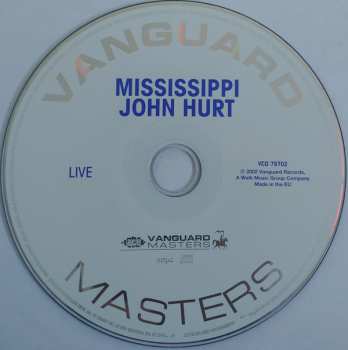 CD Mississippi John Hurt: Live
