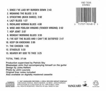 CD Mississippi John Hurt: The Immortal Mississippi John Hurt