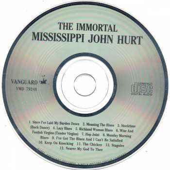 CD Mississippi John Hurt: The Immortal Mississippi John Hurt