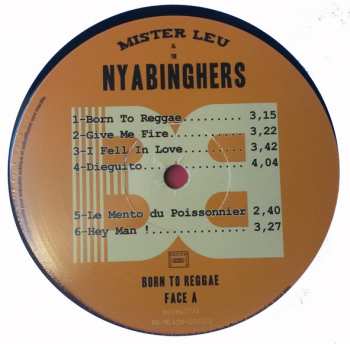 LP MISTER LEU & THE NYABINGHERS: BORN TO REGGAE
