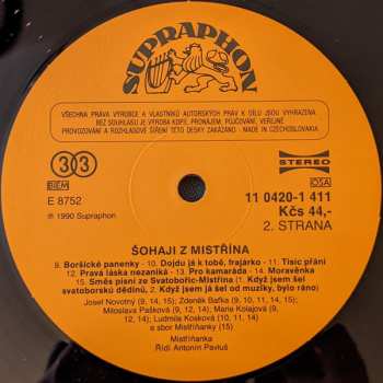 LP Mistříňanka: Šohaji Z Mistřína