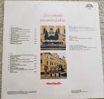LP Mistříňanka: Zavoňala Rozmarýnka