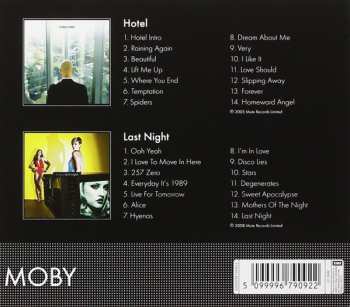2CD/Caja Moby: Hotel / Last Night LTD