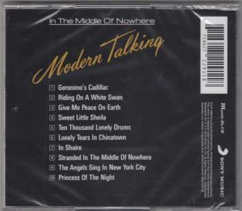 CD Modern Talking: In The Middle Of Nowhere - The 4th Album