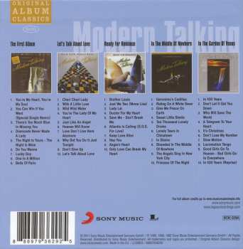 5CD/Caja Modern Talking: Original Album Classics