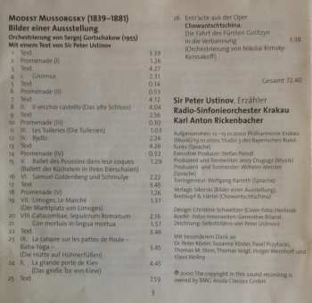 CD Modest Mussorgsky: Bilder Einer Ausstellung