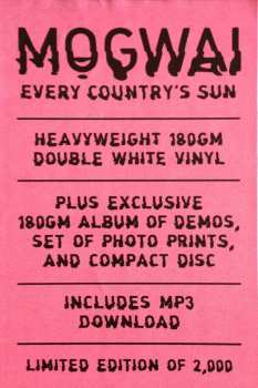 3LP/CD/Caja Mogwai: Every Country's Sun DLX | LTD | CLR