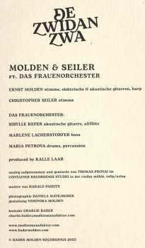 LP/CD Ernst Molden: De Zwidan Zwa CLR