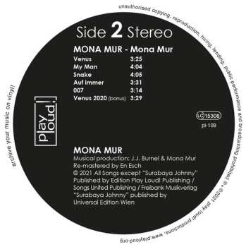 LP Mona Mur: Mona Mur LTD