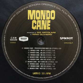 2LP Riz Ortolani: Mondo Cane