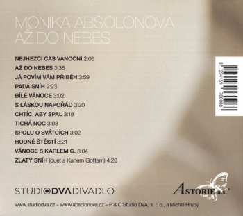 CD Monika Absolonová: Až Do Nebes
