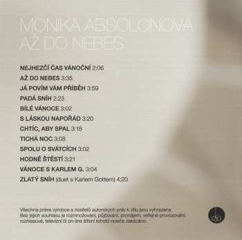 CD Monika Absolonová: Až Do Nebes