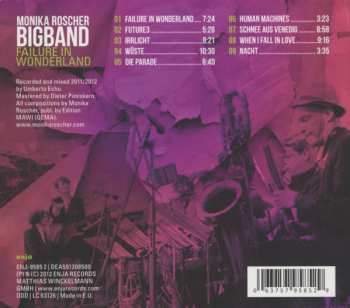 CD Monika Roscher Bigband: Failure In Wonderland DIGI