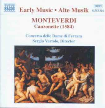 CD Claudio Monteverdi: Canzonette (1584)