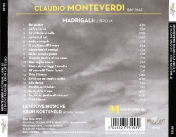 CD Claudio Monteverdi: Madrigali - Libro IX