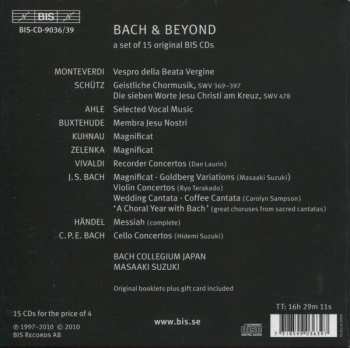15CD/Caja Johann Sebastian Bach: Bach & Beyond LTD