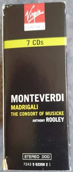 7CD/Caja Claudio Monteverdi: Madrigali