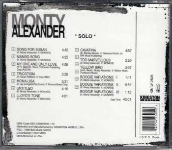 CD Monty Alexander: Solo
