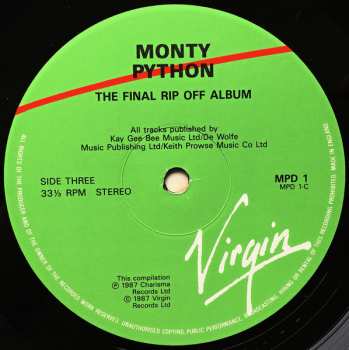 2LP Monty Python: The Final Rip Off