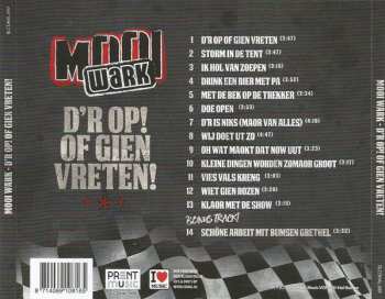 CD Mooi Wark: D'r Op! Of Gien Vreten!