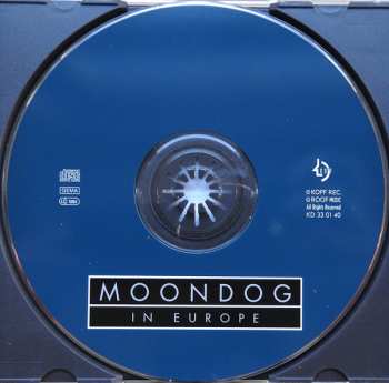CD Moondog: Moondog In Europe