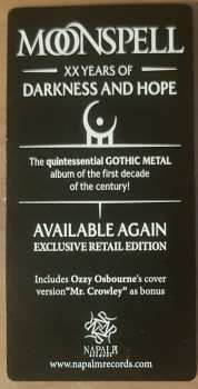 LP Moonspell: Darkness And Hope LTD