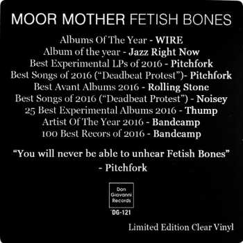 LP Moor Mother: Fetish Bones LTD | CLR