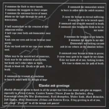 CD Morbid Messiah: Demoniac Paroxysm