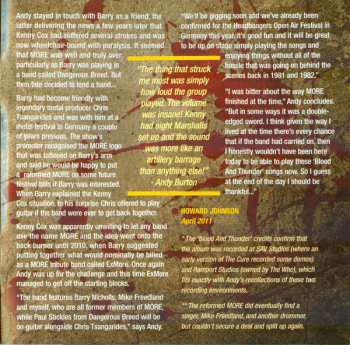 CD More: Blood & Thunder