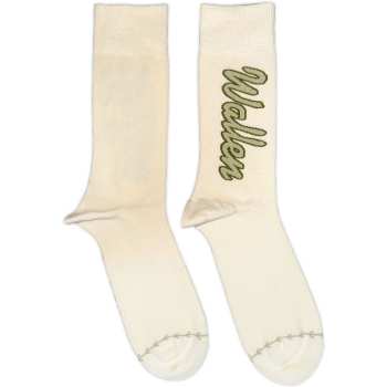 Merch Morgan Wallen: Calcetines tobilleros Green Logo Morgan Wallen Baseball