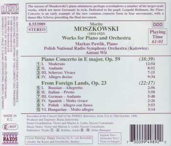 CD Antoni Wit: Piano Concerto In E Major • Suite For Orchestra, "From Foreign Lands"
